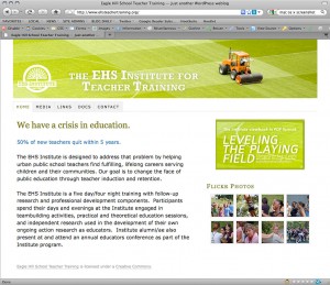 ehs-firefox Eagle Hill School site in Firefox