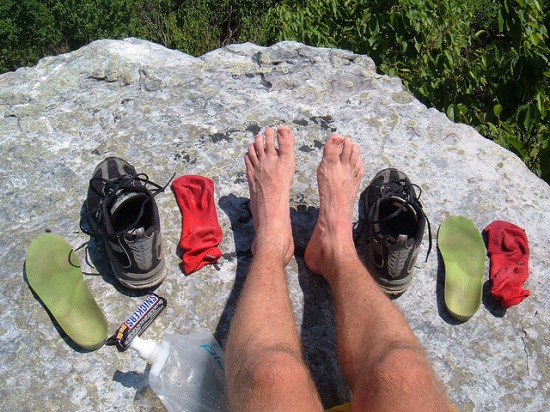 appalachian trail feet
